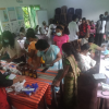 A medical clinic conducted by traditional Ayurvedic doctors at Homagama (2022-10-23)